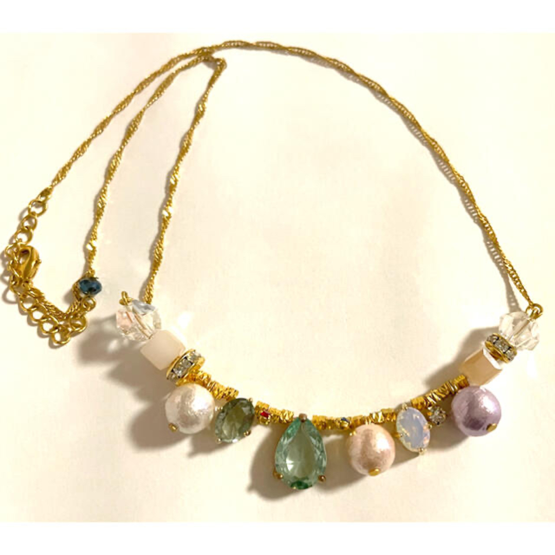 Viajero ネックレス ハンドメイド レディースのアクセサリー(ネックレス)の商品写真