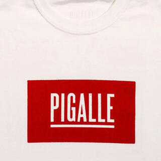 ピガール(PIGALLE)のPIGALLE TOKYO 1周年 BOX LOGO Tシャツ L ピガール(Tシャツ/カットソー(半袖/袖なし))