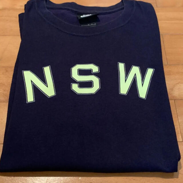 NIKE NSW 初期 ロゴ Tシャツ ネイビー ボルト M ナイキ