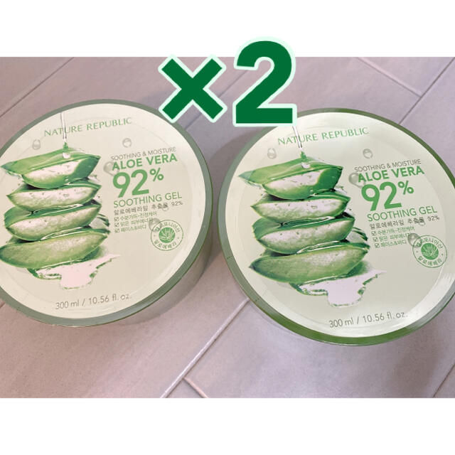 NATURE REPUBLIC(ネイチャーリパブリック)のアロエベラ　92% スージング　アンド　モイスチャー コスメ/美容のスキンケア/基礎化粧品(保湿ジェル)の商品写真