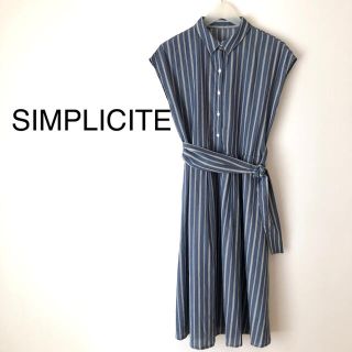 シンプリシテェ シャツワンピース ワンピースの通販 80点 Simpliciteのレディースを買うならラクマ