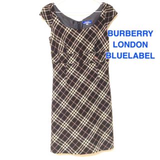 バーバリーブルーレーベル(BURBERRY BLUE LABEL)の【BURBERRY BLUE LABEL】(ひざ丈ワンピース)