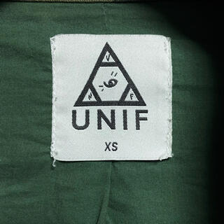 ☆ UNIF スタッズミリタリージャケット ユニセックス