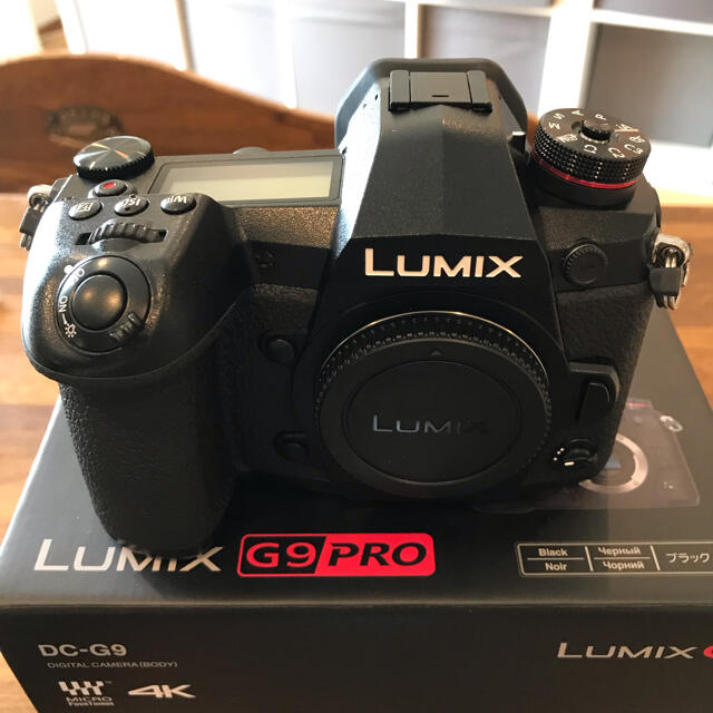 Panasonic(パナソニック)のA品☆Panasonic LUMIX DC-G9 ボデ☆G9 PRO☆ スマホ/家電/カメラのカメラ(ミラーレス一眼)の商品写真