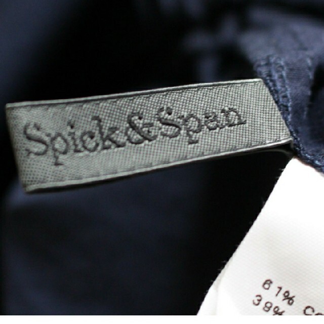 Spick & Span(スピックアンドスパン)のスピック&スパン■オールインワン ワイドパンツ ウエストゴム リボン ネイビー レディースのパンツ(オールインワン)の商品写真