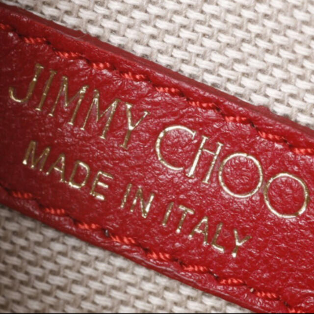 JIMMY CHOO(ジミーチュウ)のJIMMY CHOO☆ジミーチュウ☆ハート型押し本革 カードケース　　　〜美品〜 レディースのファッション小物(名刺入れ/定期入れ)の商品写真