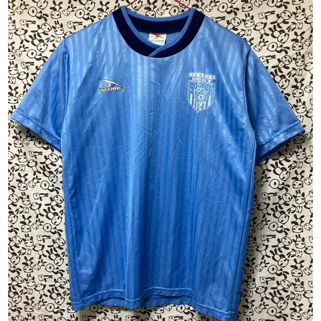 USA古着/送料込/サッカーTシャツ/S /水色/半袖/ユニフォーム/303 スポーツ/アウトドアのサッカー/フットサル(ウェア)の商品写真