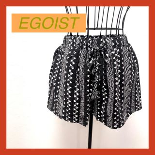 エゴイスト(EGOIST)のエゴイスト EGOIST エスニックイージショートパンツ （BLACK）(ショートパンツ)