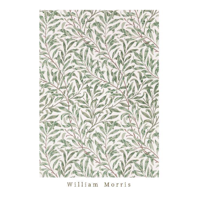【インテリアポスター】William Morris　名画　絵画　柄　テキスタイル ハンドメイドのインテリア/家具(アート/写真)の商品写真