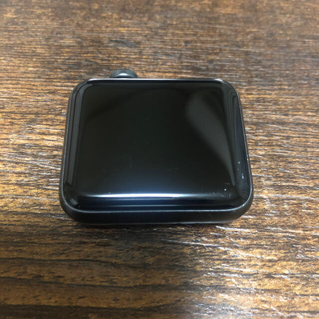 Apple Watch(アップルウォッチ)の【最終値下げ】Apple Watch series3 42mmスペースグレイ スマホ/家電/カメラのスマホ/家電/カメラ その他(その他)の商品写真