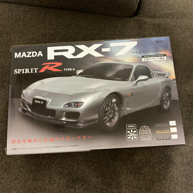 マツダ(マツダ)のマツダ　RX-7 スピリットR タイプA ラジコン　ガンメタリック　新品未開封 エンタメ/ホビーのおもちゃ/ぬいぐるみ(ホビーラジコン)の商品写真