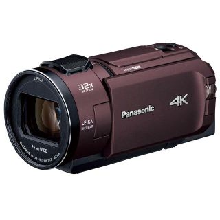 パナソニック(Panasonic)のインコのそら様☆Panasonic HC-WX2M ブラウン64GB☆1年保証付(ビデオカメラ)