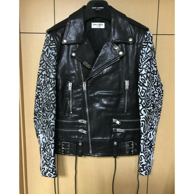 SAINT LAURENT - サンローラン 13aw スミインクレザー 44の通販 SAINT LAURENT - サンローラン 13aw スミインクレザー 44の通販
