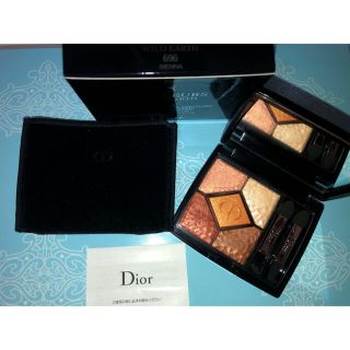 ディオール(Dior)の【限定品】DIOR サンククルール ワイルドアース 696 シエナ(アイシャドウ)