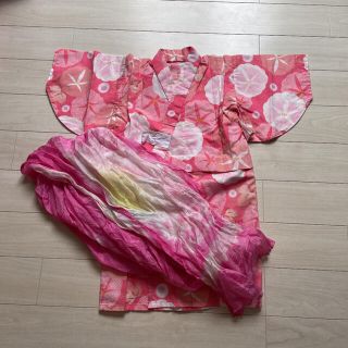 女の子 浴衣 90(甚平/浴衣)