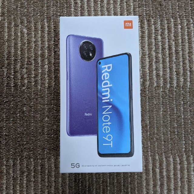 新品・未使用・未開封 Redmi Note 9T パープル スマホ/家電/カメラのスマートフォン/携帯電話(スマートフォン本体)の商品写真