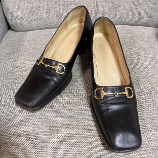 グッチ(Gucci)の◆GUCCI グッチ パンプス 24.5cm レディース ブランド 高級(ハイヒール/パンプス)