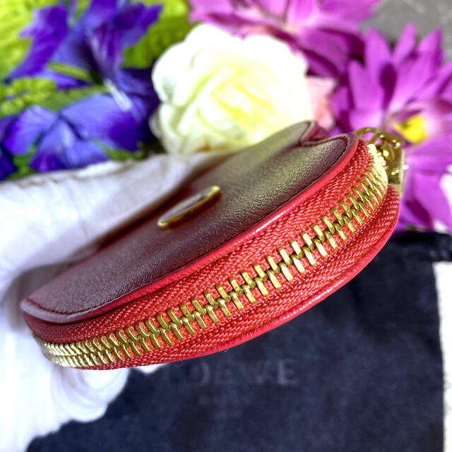 ✨極美品✨ LOEWE ロエベ アナグラム ハート型 コインケース 小銭入れ