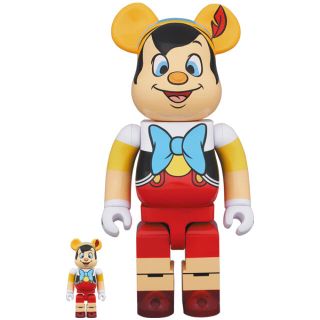 メディコムトイ(MEDICOM TOY)のBE@RBRICK PINOCCHIO 100％ & 400％(その他)