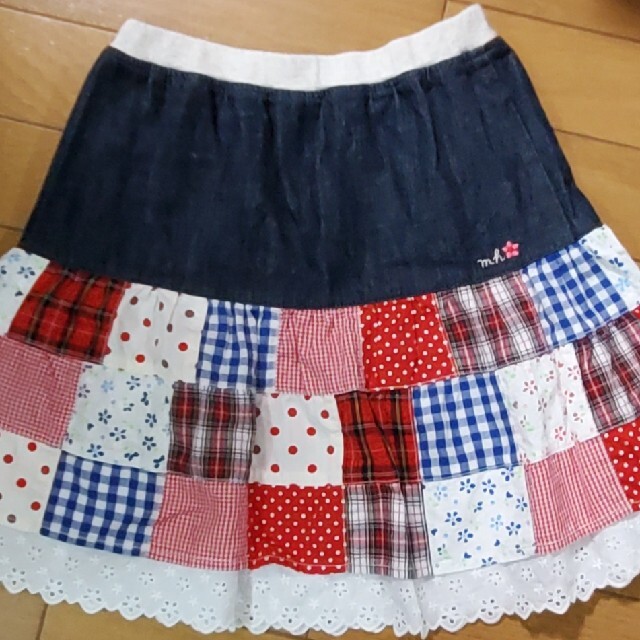 mikihouse - ミキハウス スカート 130の通販 by はち's shop