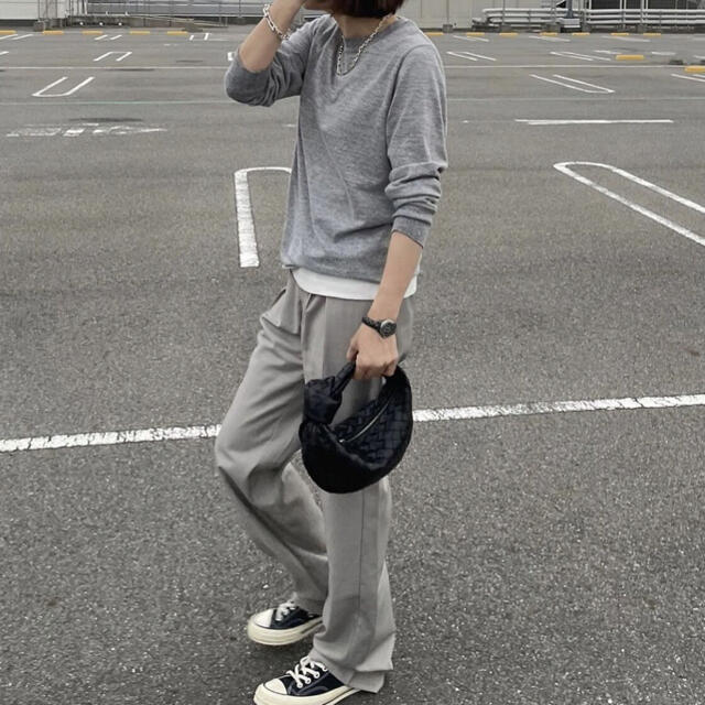 ACNE - ok.soon ライトグレースラックスの通販 by kikoos.shop ACNE - ok.soon ライトグレースラックスの通販 by kikoos.shop