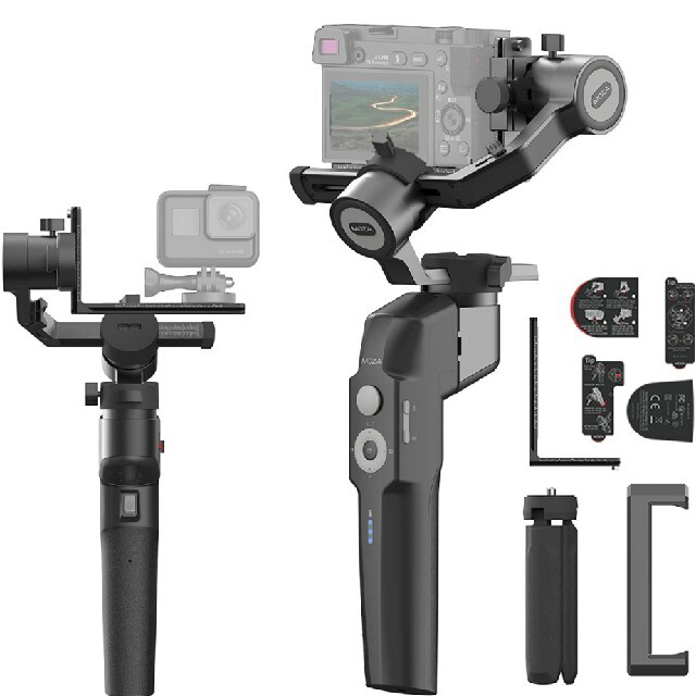 MOZA MINI-P 3軸スタビライザー ジンバル 新品 スマホ/家電/カメラのスマホアクセサリー(自撮り棒)の商品写真