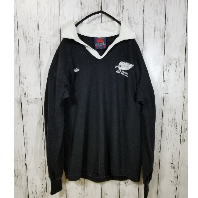 Canterbury カンタベリー オールブラックスジャージ ラガーシャツ Canterbury カンタベリー オールブラックスジャージ ラガーシャツ
