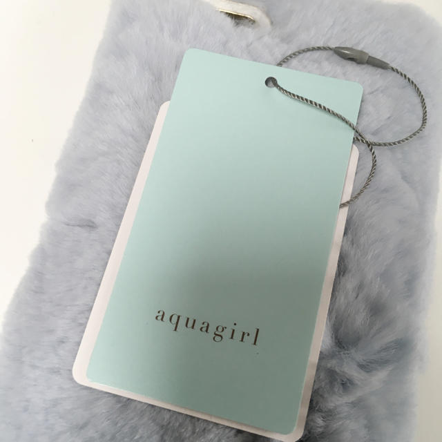 aquagirl(アクアガール)の aquagirl ♡ ラビットファー iPhone6 カバー スマホ/家電/カメラのスマホアクセサリー(iPhoneケース)の商品写真