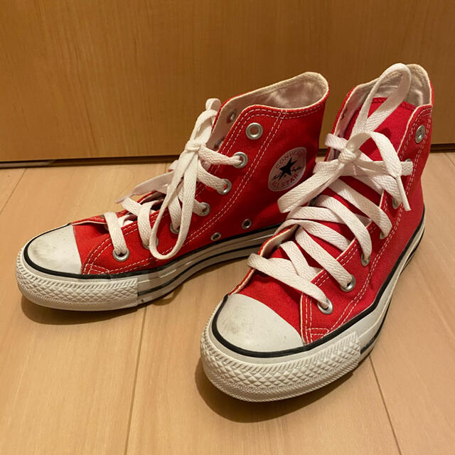 CONVERSE(コンバース)のコンバース‪‪❤︎‬レッド レディースの靴/シューズ(スニーカー)の商品写真