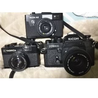 キャノンデール(Cannondale)の一眼レフ RICOH A2 xr500.yashica まとめて(フィルムカメラ)