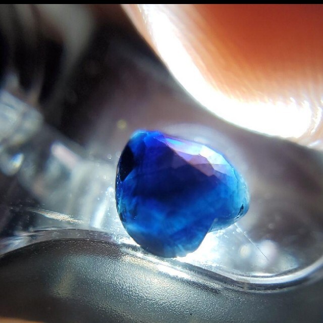 天然サファイア ハートシェイプカット ルース1.5ct 1