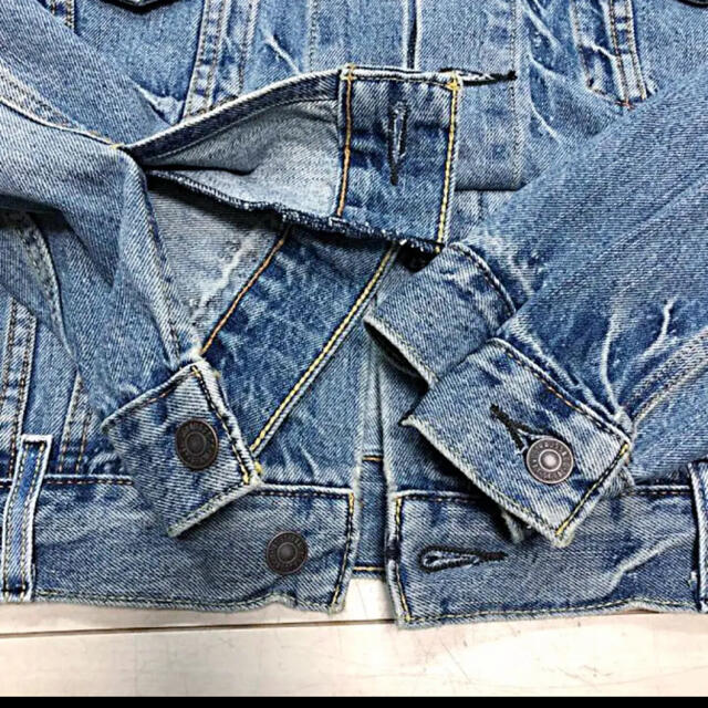 Levi's(リーバイス)の再構築 リーバイス デニム ジャケット ジージャン ショート メンズのジャケット/アウター(Gジャン/デニムジャケット)の商品写真