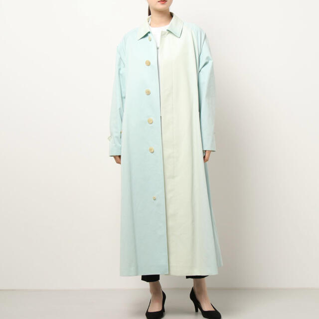 偉大な - COMOLI 新品 グラデーション ステンカラーコート 20ss