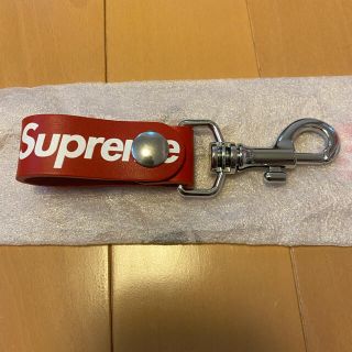 シュプリーム(Supreme)のシュプリーム キーループ レッド(キーホルダー)