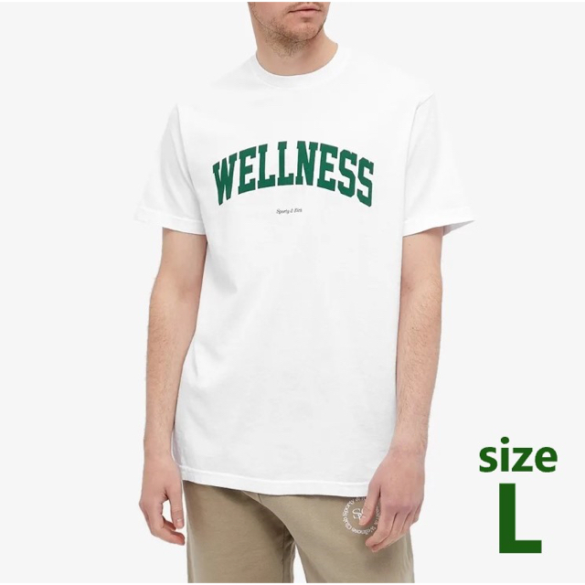 L'Appartement DEUXIEME CLASSE(アパルトモンドゥーズィエムクラス)のsporty&rich wellness ivy tee L iiさんご商談中 メンズのトップス(Tシャツ/カットソー(半袖/袖なし))の商品写真