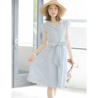 トッコ(tocco)のトッコクローゼット♡ストライプワンピース(ひざ丈ワンピース)