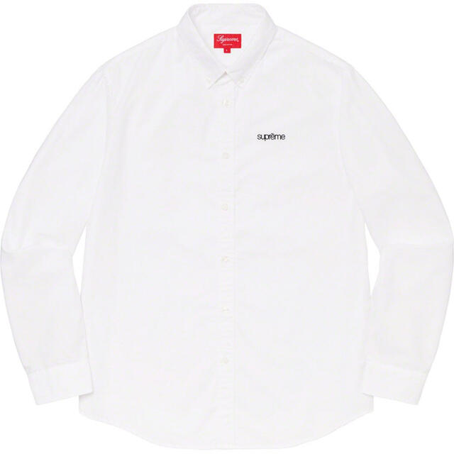 Supreme 20SS Oxford Shirt White サイズM 美品