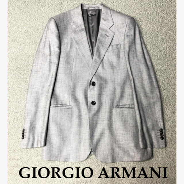 新品　GIORGIO ARMANI ジョルジオアルマーニ　グレー　ジャケット