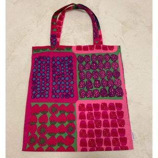 マリメッコ(marimekko)のmarimekko マリメッコ　ファブリックバッグ(トートバッグ)