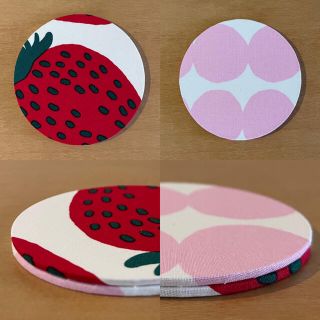 マリメッコ(marimekko)のマリメッコ カルトナージュコースター2枚組(その他)