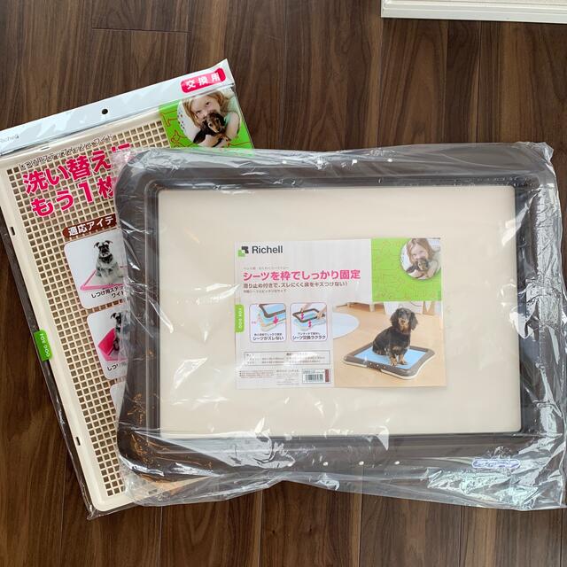 Richell(リッチェル)のリッチェル　ペット用トイレトレー　ワイド その他のペット用品(犬)の商品写真