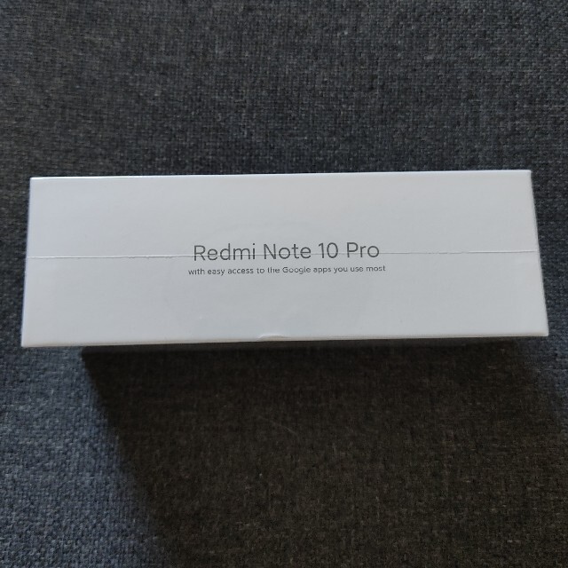 Redmi Note 10 Pro オニキスグレー SIMフリー 未開封 未使用 Redmi Note 10 Pro オニキスグレー SIMフリー 未開封 未使用