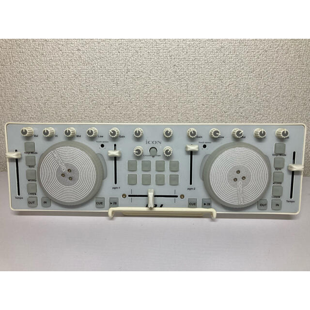 小型pcdjコントローラー icon i-DJ 楽器のDJ機器(DJコントローラー)の商品写真