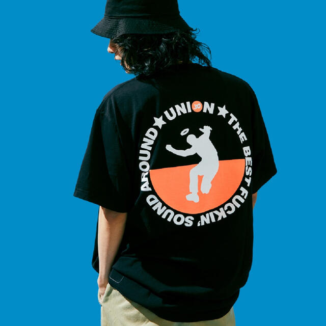 UNION 30th BANNER S/S TEE BLACK Lサイズ