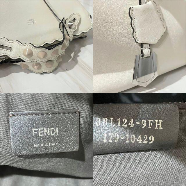 FENDI(フェンディ)のフェンディ　バイザウェイ　レザー　2way　ホワイト レディースのバッグ(ハンドバッグ)の商品写真