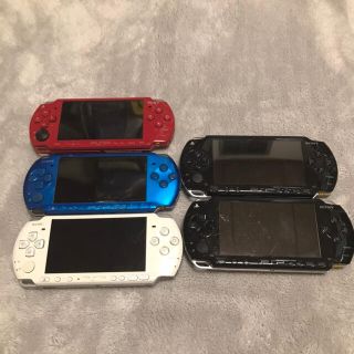 プレイステーションポータブル(PlayStation Portable)のSONY PSP  本体 5台セット ジャンク(携帯用ゲーム機本体)