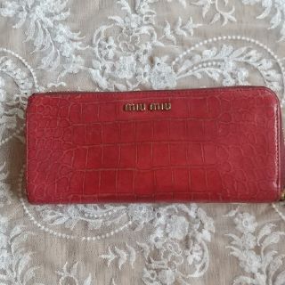 ミュウミュウ(miumiu)のmiu miu中古財布(財布)