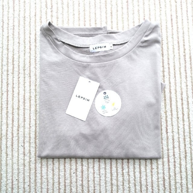 LEPSIM(レプシィム)の【新品】LEPSIM マルチキノウT　 レディースのトップス(Tシャツ(半袖/袖なし))の商品写真