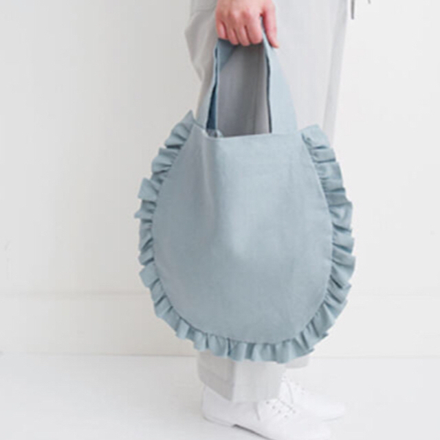 しぃちゃんさま専用】フリルのドロップ型お出かけバッグのキット