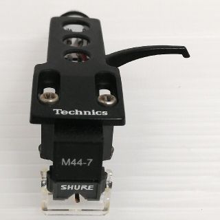Technics ヘッドシェル SHURE カートリッジ M44-7の通販 by
